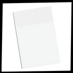 Notes autocollantes transparentes imperméables