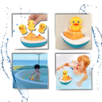 Jouets de bain canards et douche