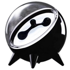 Enceinte magnétique à ferrofluide dansant