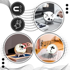 Enceinte magnétique à ferrofluide dansant