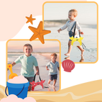Sac de plage imperméable pour enfant en forme de crabe