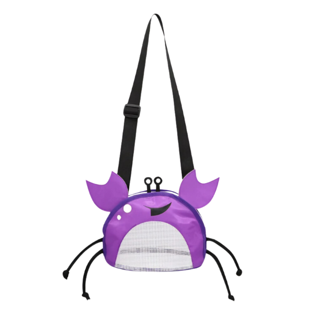 Sac de plage imperméable pour enfant en forme de crabe