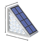 Lampes solaires étanches pour escaliers